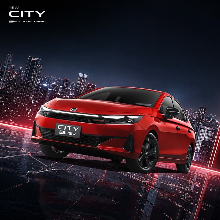 <p>ออกรถ City e:HEV</p><p>รับโปรผ่อนสบายๆ หรือดอกเบี้ยต่ำ</p>